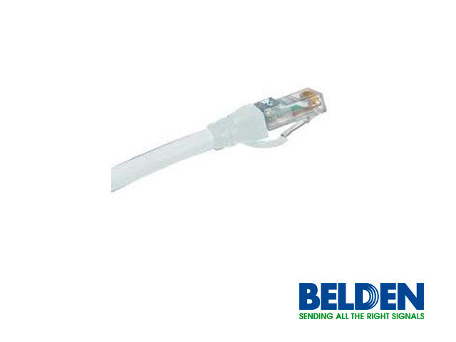 Patch Cord UTP CAT6A BELDEN CA21109010 - 3 m, RJ-45, Macho, Blanco Patch Cord UTP CAT6A BELDEN CA21109010 - 3 m, RJ-45, Macho, Blanco